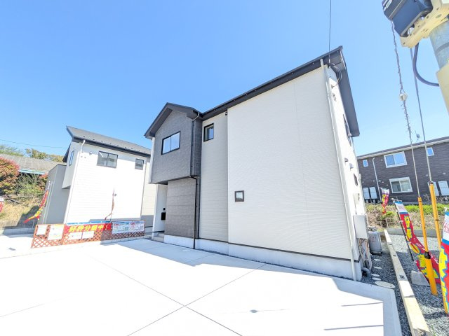 土浦市上高津2期　新築戸建て　5号棟の外観