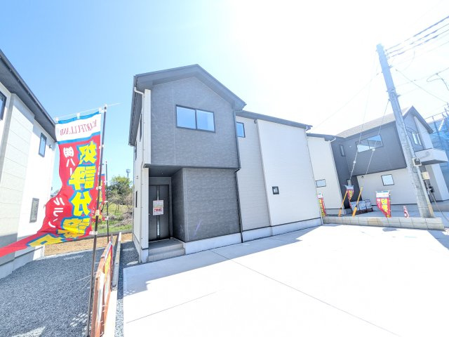 土浦市上高津2期　新築戸建て　5号棟の外観