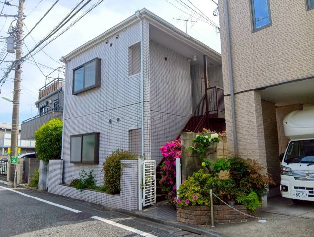世田谷区経堂　建築条件なし売地の外観