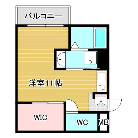 グロワール池田の間取り