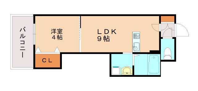 AXIA CITY 兵庫の間取り