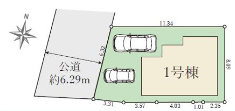 【区画図】 | 明石市二見町東二見（全１）新築