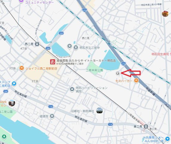 明石市二見町東二見（全１）新築の地図