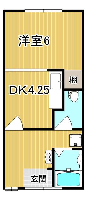 さつき荘の間取り