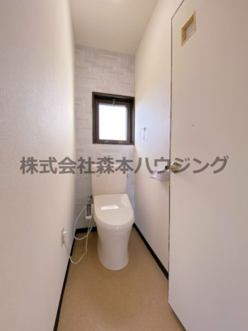 【トイレ】 | 　私市ロイヤルマンション | 落ち着いたトイレです