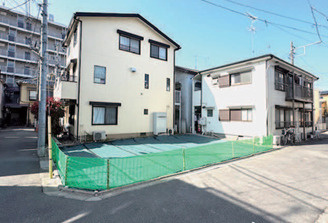 足立区西新井栄町1丁目　土地の周辺
