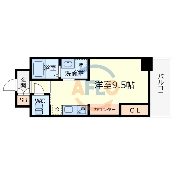 La CASA新深江の間取り|La CASA新深江　間取り