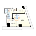 【間取り】 | Brillia Tower堂島　間取り