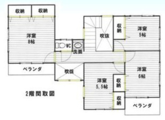 【間取り】 | 久喜市南栗橋11丁目　中古戸建