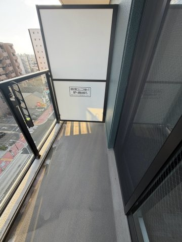 lives residence 太閤通のバルコニー
