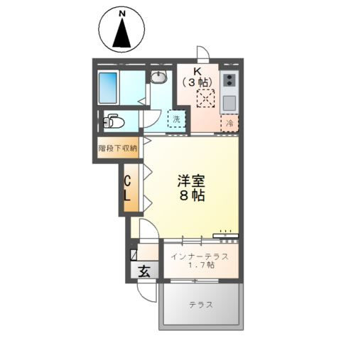 【間取り】 | Ｔ－５テラス
