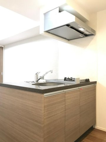 パティーナ蒲田Duoのキッチン|2口ガスカウンターキッチン