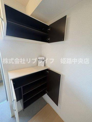 セジュール東阿保Bの玄関
