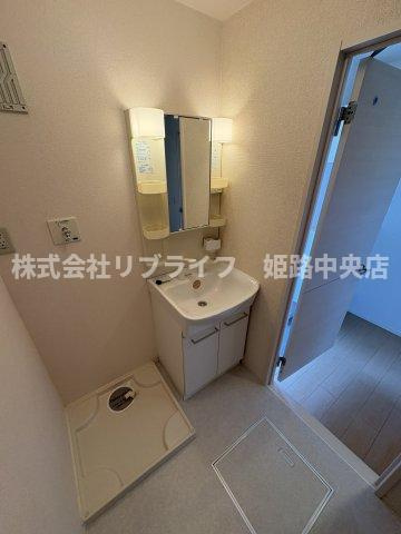 セジュール東阿保Bの独立洗面台