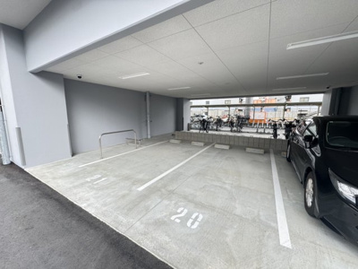 【駐車場】 | スプランディッドライズ新大阪ノース | カースペースがあります