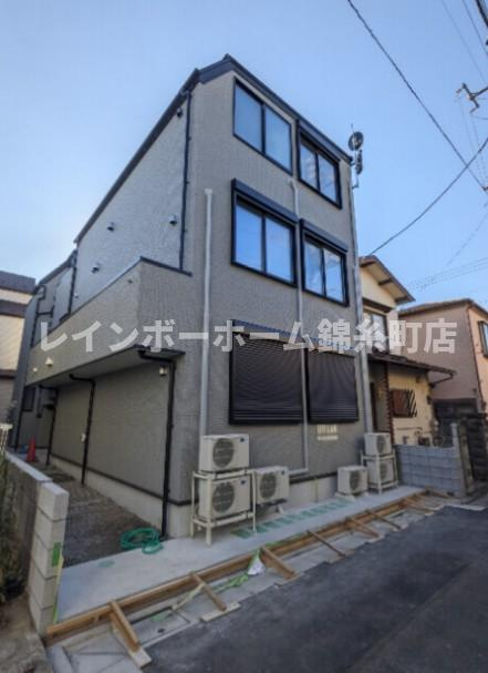 葛飾区新小岩１丁目のアパートの外観