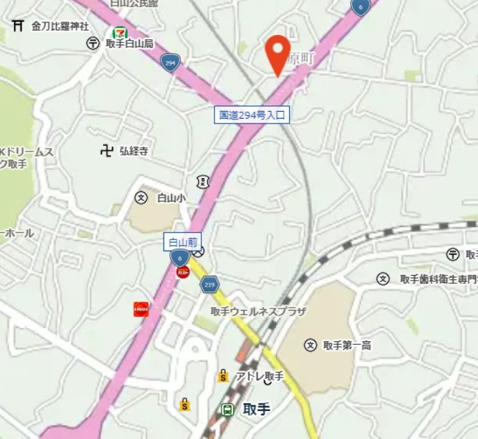 カーサエスペランサの地図