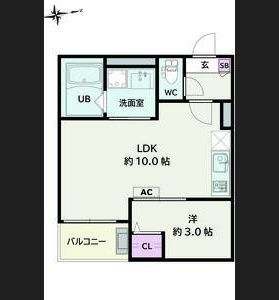 Jack korakuⅡの間取り