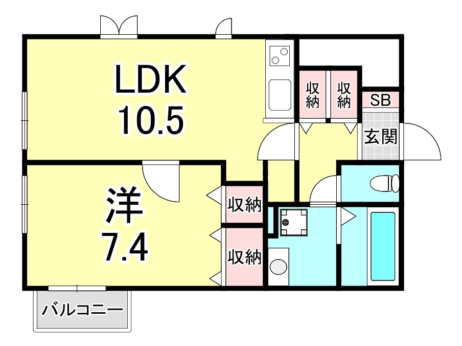 AFFINITY HOMESの間取り