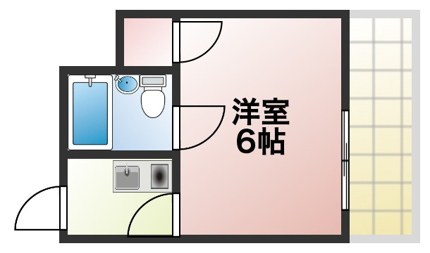 ライズ芦原橋の間取り