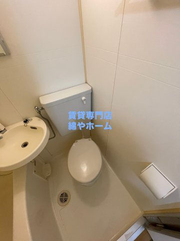 ライズ芦原橋のトイレ|シンプルで使いやすいトイレです