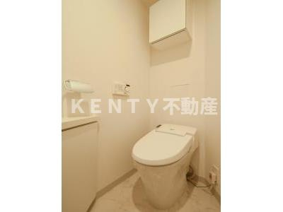 【トイレ】 | ＫＤＸレジデンス品川シーサイド | 落ち着いた色調のトイレです