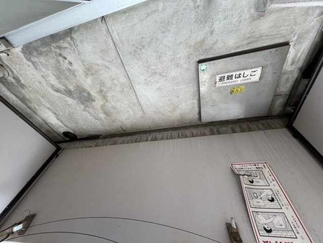 OHD今池のバルコニー