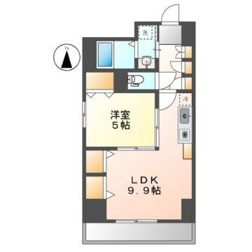 プレステージ千種の間取り