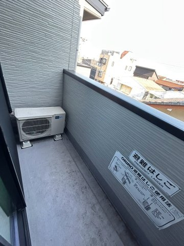 メイクスR高畑のバルコニー