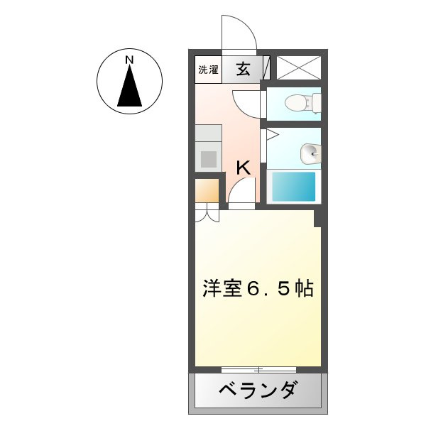 セントラルハイツ滝川の間取り