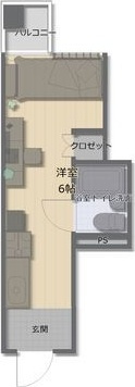 名古屋市昭和区花見通１丁目の賃貸マンションの間取り
