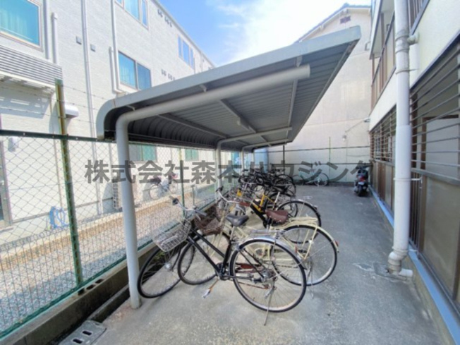 【その他共用部分】 | 　Fromホキタ1番館 | 駐輪場です