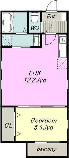 Luna terraceの間取り
