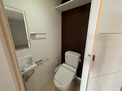 茶屋ヶ坂ライズのトイレ