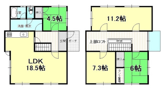 【間取り】 | 戸建　東長戸3丁目