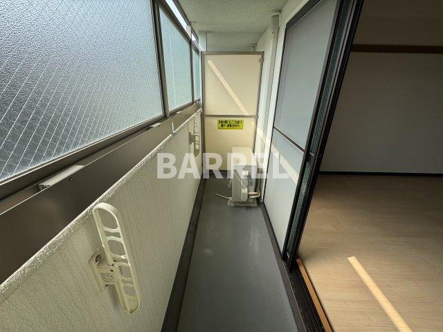 シャンヴェルジェ豊中Ⅱのバルコニー