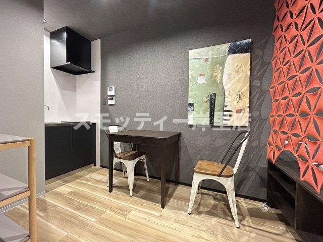 Sauna Villa Sumiyoshiの居間・リビング