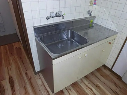 大田区西蒲田７丁目の賃貸マンションのキッチン