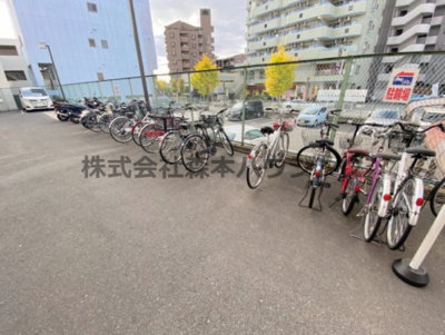 【その他共用部分】 | 　エクセレント忍ヶ丘 | 駐輪場です