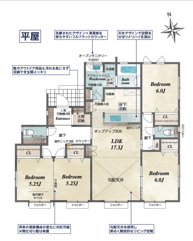 [新築住宅] 熊谷市別府 1丁目 全1棟