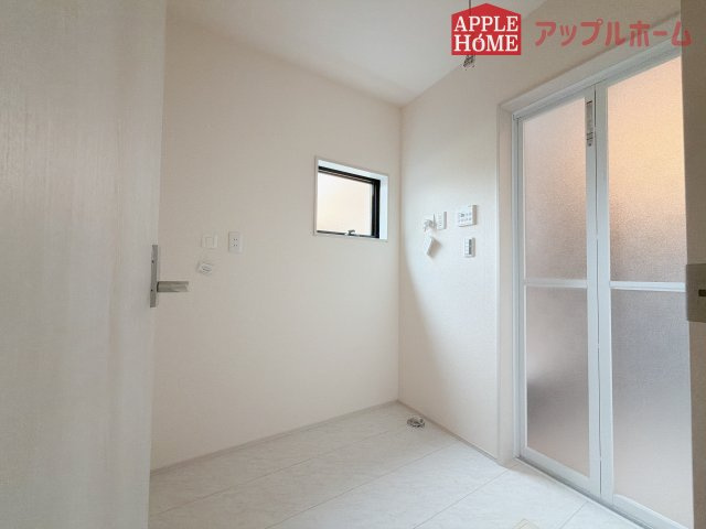 [新築住宅] 熊谷市箱田 第7 全1棟のランドリースペース|ランドリースペースあります♪