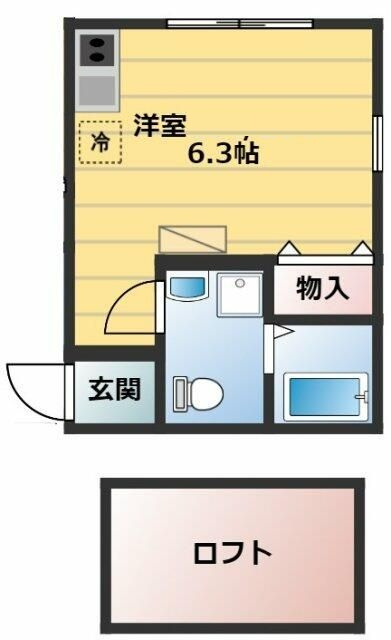 グランドテラス南太田の間取り|間取りです。