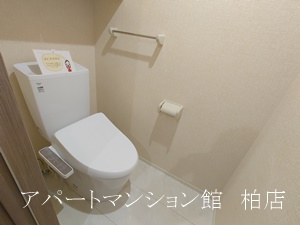 グランディール柏の葉のトイレ|同施工会社、同型タイプです