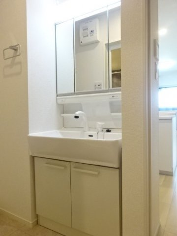 ポルトクレストの洗面所|コンパクトで使いやすい洗面所
