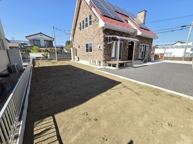 桐生市相生町　中古住宅の庭