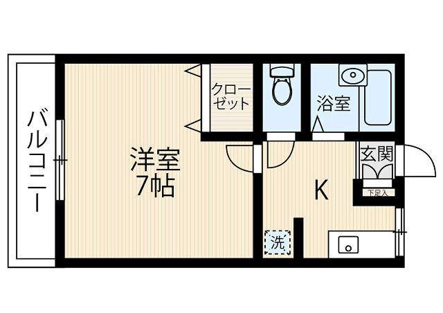 レトアKの間取り
