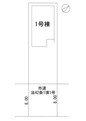 【区画図】 | 静岡市駿河区下川原1丁目 新築一戸建て | 2号棟の区画図です