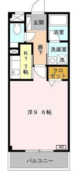 キリベアートの間取り