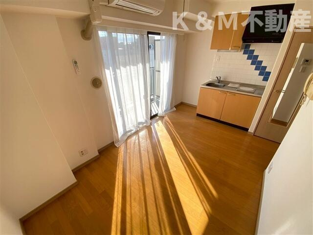 ヴランドール柏中央の居間・リビング|おしゃれなリビングです