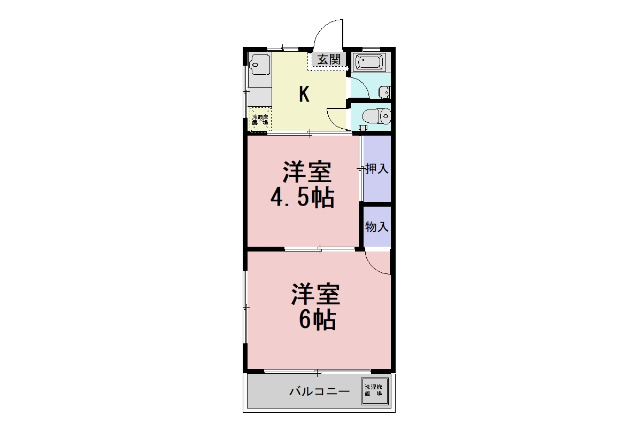 新前橋ハイツの間取り